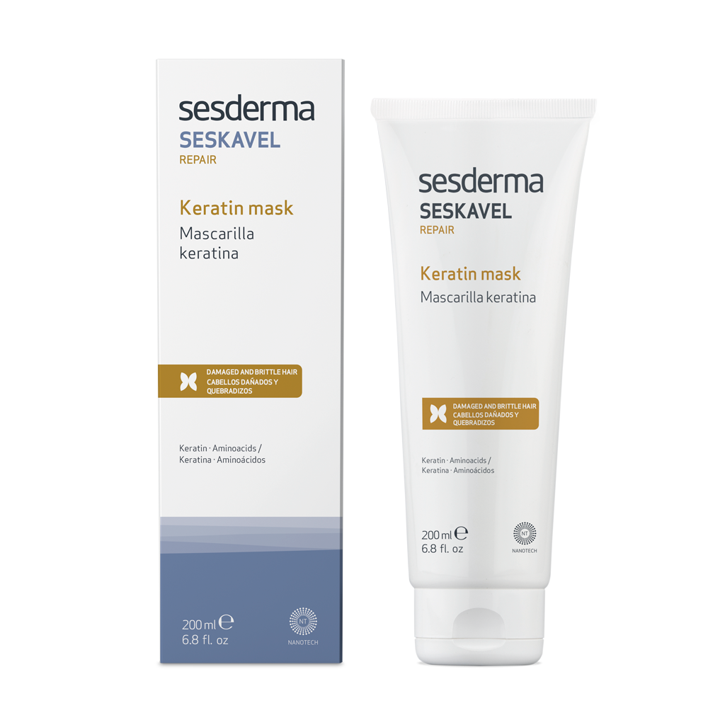 Відновлююча маска з кератином Sesderma Seskavel Repair Keratin Mask 200 мл