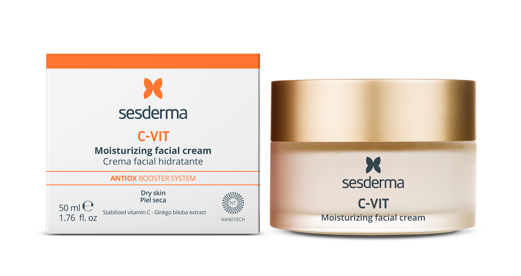 Зволожуючий крем проти зморшок C-Vit Moisturizing Face Cream