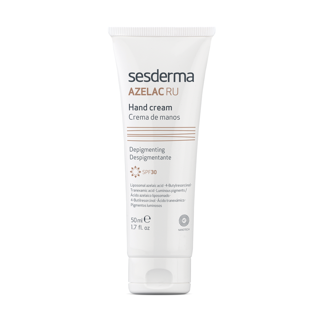 Крем для рук депігментуючий з SPF 30 Sesderma Azelac Ru Hand Cream 50 мл Крем для рук депігментуючий з SPF 30 Sesderma Azelac Ru Hand Cream 50 мл