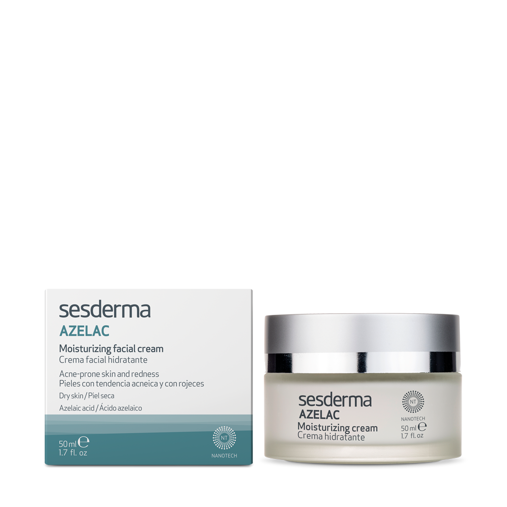 Зволожуючий крем для обличчя Sesderma Azelac Moisturizing Facial Cream 50 мл