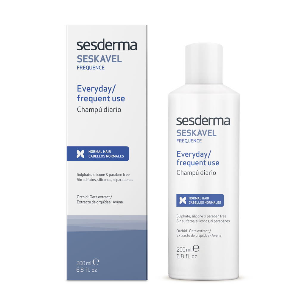 Шампунь для щоденного використання Sesderma Seskavel Frequence Shampoo 200 мл