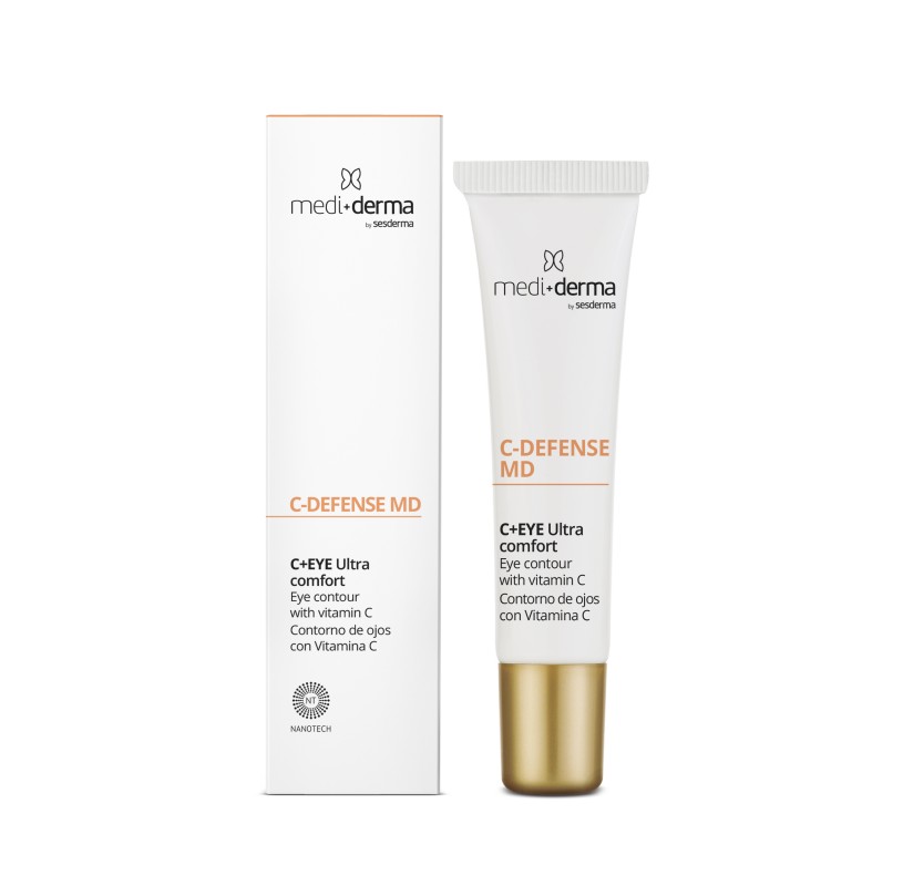 Ревіталізуючий крем-контур для зони навколо очей Mediderma C-DEFENCE MD Eye Contour 15 мл Ревіталізуючий крем-контур для зони навколо очей Mediderma C-DEFENCE MD Eye Contour 15 мл
