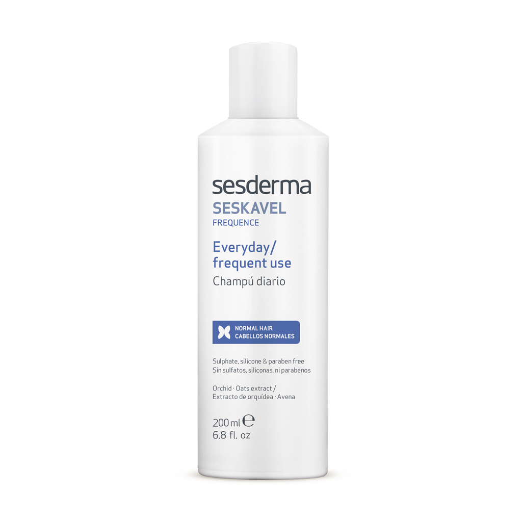 Шампунь для щоденного використання Sesderma Seskavel Frequence Shampoo 200 мл Шампунь для щоденного використання Sesderma Seskavel Frequence Shampoo 200 мл